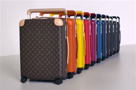 lv hard luggage|Lv luggage with wheels.